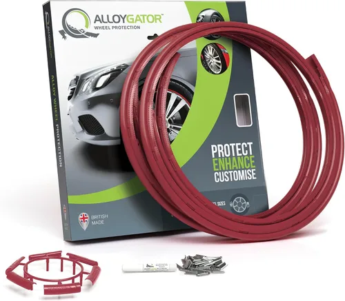 Vista 31 de AlloyGator Protector de Llanta Dorado para Ruedas de Automóvil (Se Adapta a Ruedas de 12-24" de Diámetro) - Paquete de 4 Protectores de Rueda