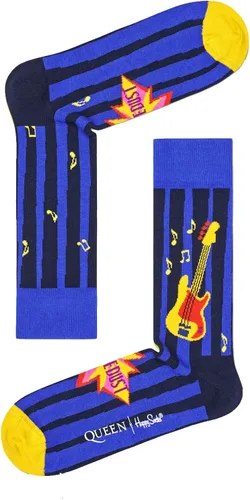 Vista 4 de Happy Socks x Queen Men's Gift Box, 4 Pairs of Crew Socks