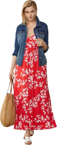 Vista 6 de ellos Vestido largo de punto para mujer de talla grande