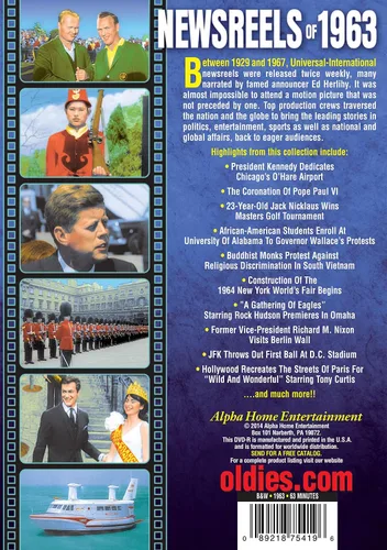 Vista 2 de Newsreels of 1963, Volume 1
