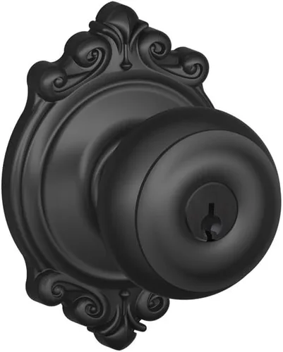 Vista 2 de Schlage Brookshire Collection. Perilla de paso georgiana., F51AGEO716BRK