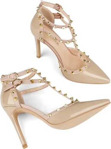 Vista 3 de Tacones con correa de tobillo para mujer