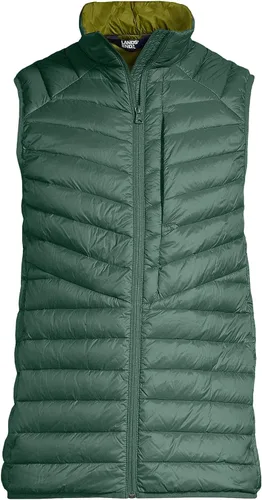 Vista 5 de Lands' End Chaleco de plumón ultraligero y plegable para hombre