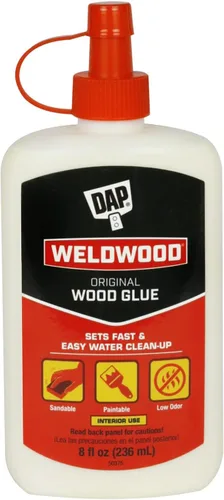 Vista 6 de DAP Weldwood - Pegamento para madera original, amarillo, 4 onzas (7079800496)