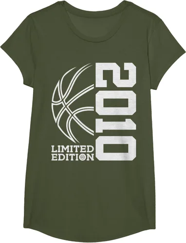 Vista 104 de Camiseta de baloncesto de 13 cumpleaños edición limitada 2010, Negro