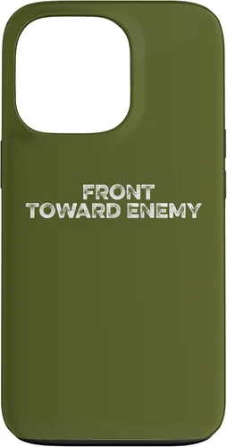 Vista 10 de Funda para iPhone 16 frente a la mina enemiga militar veterano ejército Claymore Mines Case