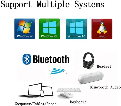 Vista 3 de MQUPIN Tarjeta inalámbrica de doble banda, Intel 7260.HMW de doble banda, adaptador de red AC 7260+Bluetooth 4.0 USO para Intel AC Half Mini Pcie