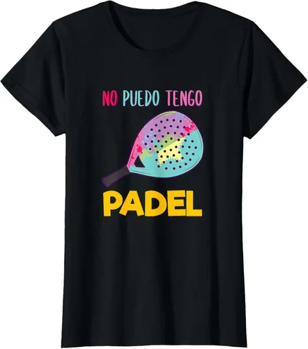 Vista 19 de Pala de pádel Pádel Pádel No Puedo Camiseta de Padel Tengo