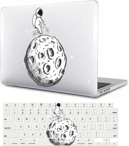 Vista 10 de Funda compatible con MacBook Pro de 13 pulgadas 2012 2011 2010 2009 2008 versión A1278, funda protectora de plástico duro y cubierta de teclado