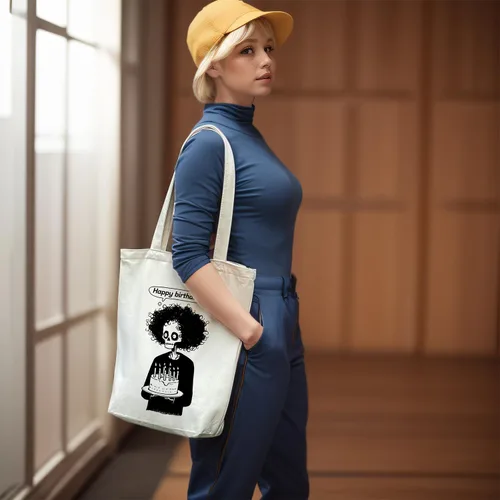 Vista 6 de itgowisa Bolsa de lona para mujer, bolsa de mano con bolsillo interior con cremallera, bolsa de lona con cremallera para compras, trabajo