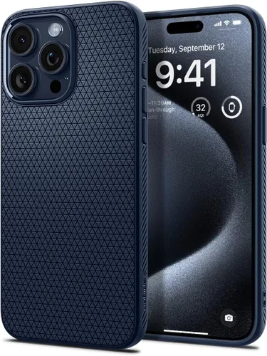 Vista 21 de Spigen Liquid Air - Funda diseñada para iPhone 11 (2019), color negro mate