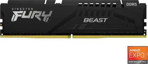 Vista 3 de Kingston FURY Beast Memoria de escritorio DDR5 CL36 de 32 GB 5600MT/s AMD EXPO Módulo único KF556C36BBE2-32