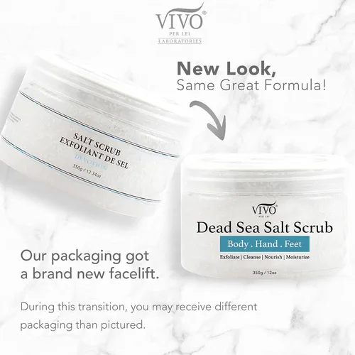Vista 2 de Vivo Per Lei Exfoliante corporal con minerales del mar muerto - Exfoliante corporal con minerales del mar muerto - Exfoliante corporal para manos