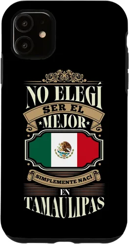 Vista 5 de iPhone 15 No elegí ser el mejor, simplemente nací en Tamaulipas México Case