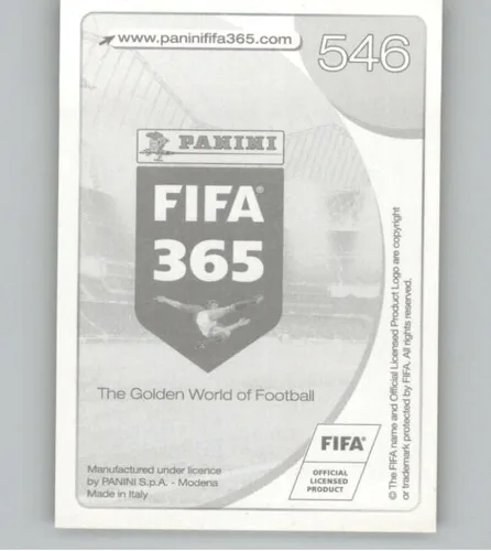Vista 2 de Calcomanías de Panini FIFA 365 2016-17 #546 Gabriel Mercado River Plate - Adhesivo oficial de álbum de fútbol en estado crudo (NM o mejor)