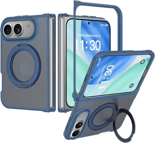 Vista 9 de Magnetic Case for iPhone Duo Support Wireless Charging,Black