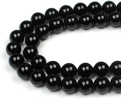 Vista 27 de MJDCB Cuentas de Turquesa Africana Natural Redondas Piedras Sueltas para Hacer Joyas Pulsera Collar Accesorio DIY 15" (4mm)