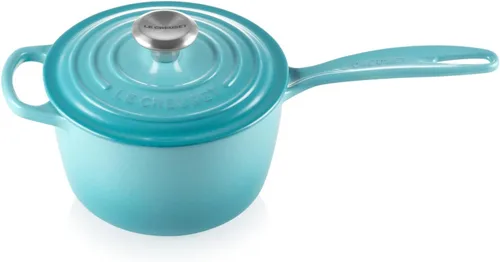Vista 21 de Le Creuset Cacerola Signature de hierro fundido esmaltado, 1.75 cuartos de galón., Artichaut