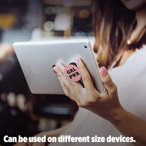 Vista 6 de PopSockets: Agarre plegable y soporte para teléfonos y tabletas - GRL PWR