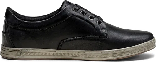 Vista 5 de Jousen Zapatos deportivos de moda para hombre, zapatos casuales retro de cuero para hombre, vestido transpirable