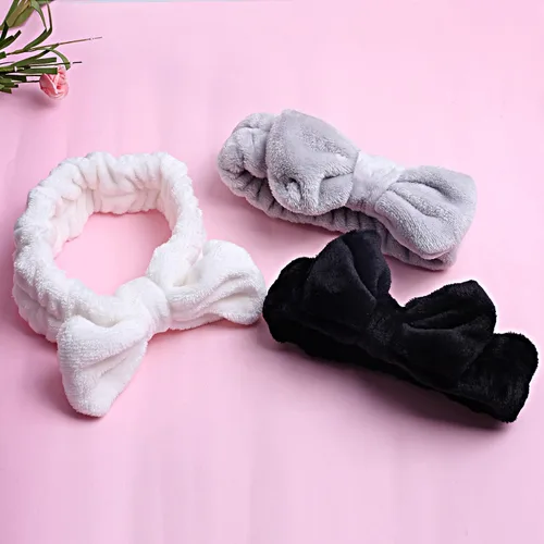 Vista 7 de WSYUB Diadema de spa, maquillaje, diademas de maquillaje esponjosas, suministros para fiestas de pijamas, diademas faciales para lavar la cara