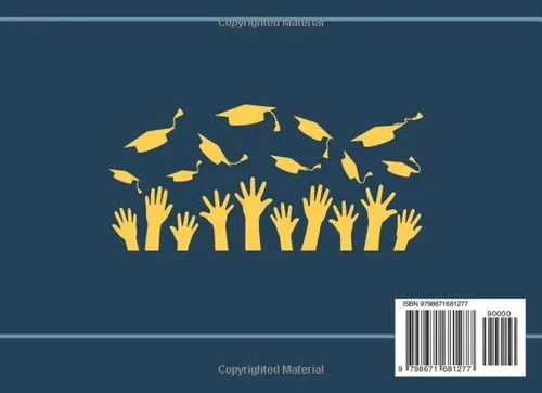 Vista 2 de POR FIN GRADUADO! LIBRO DE FIRMAS DE GRADUACIÓN PERMITE QUE TUS AMIGOS Y FAMILIARES FIRMEN Y DEJEN SUS COMENTARIOS Y SUS MEJORES DESEOS INCLUYE
