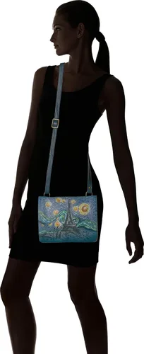 Vista 6 de Anna by Anuschka Medium Saddle Handbag