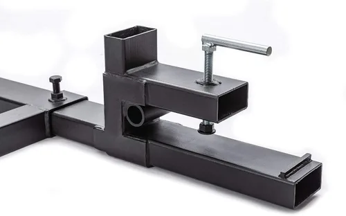 Vista 7 de Brazos porta pallets con barra estabilizadora ajustable - 152 cm 907 kg máx - Abrazadera de horquillas para cucharón de tractor