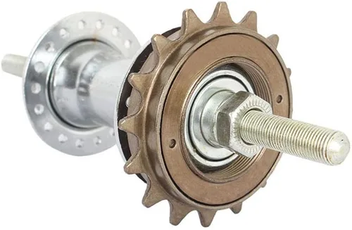 Vista 3 de Focket Bicicleta de rueda libre de una sola velocidad, 16 dientes Cassette Metal Freewheel