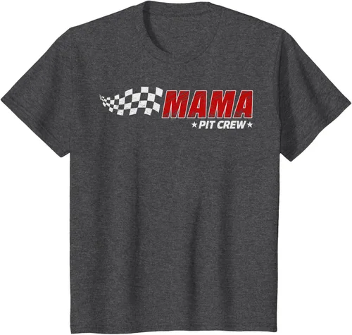 Vista 35 de Mama Pit Crew Race Car Birthday Family Matching Pit Crew Camiseta