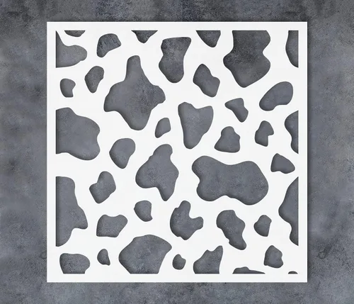 Vista 6 de GSS Designs - Plantillas de piel de animal para pintar sobre lienzo de madera, papel, tela, azulejos, animales, plantillas de impresión de piel, 12