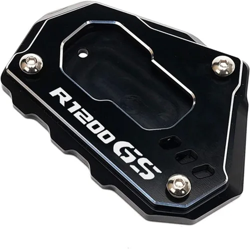 Vista 18 de Almohadilla de extensión para soporte lateral de motocicleta, placa para BMW R1200GS R1250GS R 1200 1250 GS ADV 2021 (color : R1250GSADV rojo)
