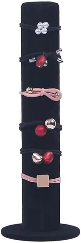 Vista 2 de Coward 2 soportes para diadema de coletero, soporte organizador de liga para el cabello, accesorios para el cabello, brazalete, organizador