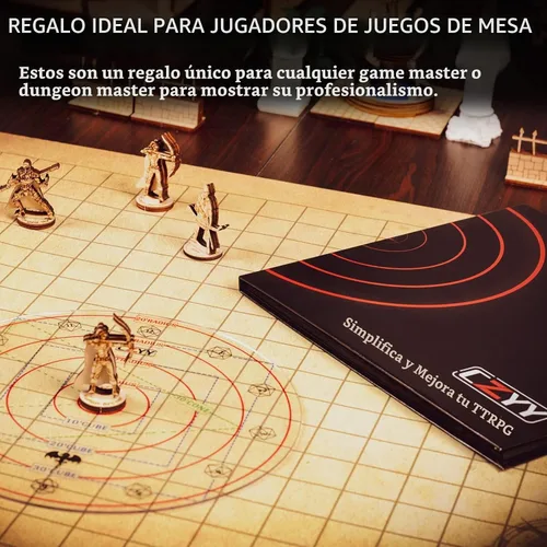 Vista 7 de CZYY DND AOE - Plantilla de hechizo, marcador de efecto de daño de área