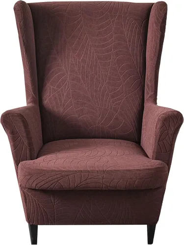 Vista 32 de HZDHCLH Fundas para silla de ala de 2 piezas, fundas de silla de ala de elastano elásticas para sillón del salón, fundas lavables para sofá