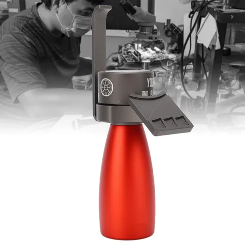 Vista 5 de Qinlorgo Mango de pintura en miniatura, agarre ergonómico de rotación 360, control preciso, soporte estable, mango de pintura con barra