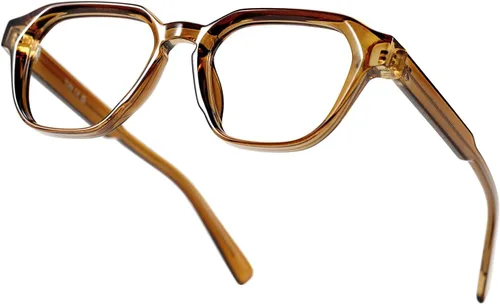 Vista 12 de TIJN Gafas de Bloqueo de Luz Azul para Mujeres y Hombres Marco Rectangular TR90 y Estilo Elegante Preppy Gafas de Pantalla de Computadora