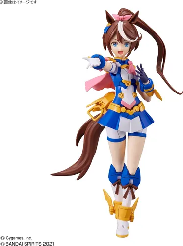 Vista 7 de Bandai 30MS Tokai Teio de Uma Musume Pretty Derby Kit de modelo de plástico
