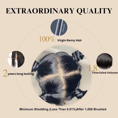 Vista 4 de Pelucas de cabello humano con encaje completo, ondulado, HD, transparente, hecho a mano, peluca de encaje entera hecha a mano, previamente
