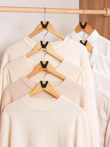Vista 9 de Smartor Ganchos Conectores para Perchas de Ropa Paquete de 30, Almacenamiento y Organización de Armario como Perchas que Ahorran Espacio, Gancho