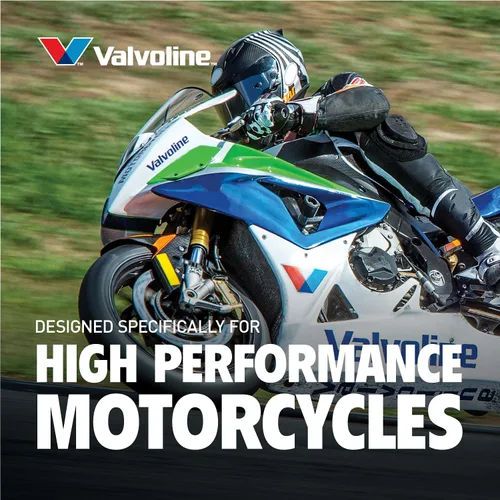 Vista 7 de Valvoline Aceite de motor de motocicleta de 4 tiempos 10W-40, 1 cuarto de galón