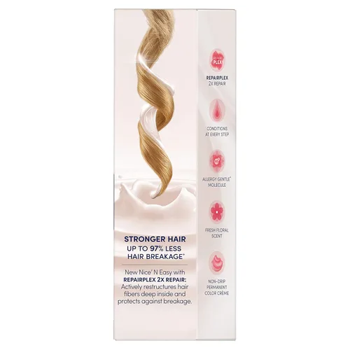 Vista 7 de Clairol Nice'n Easy - Tinte permanente para el cabello, color rubio dorado medio 8G, 3