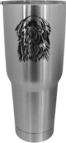 Vista 543 de Cairn Terrier - Vaso grabado con temática de perro, 30 onzas