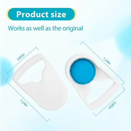 Vista 2 de PalpitateC Clips magnéticos de Cpap compatibles con resmed AirFit AirTouch F20, F30, N10, N20 Cpap clips de repuesto para máscara Cpap, accesorios