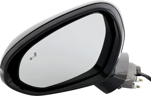 Vista 43 de Kool Vue - Espejo lateral del conductor compatible con vidrio eléctrico Kia Rondo 2007-2012, calentado, KI1320185