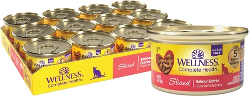 Vista 15 de Wellness Natural comida enlatada, para gatos, libre de granos, Anaranjado
