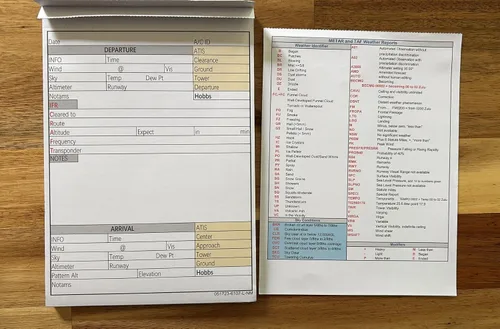 Vista 5 de Crystal Pilot Planificación de vuelos con Metar Guide