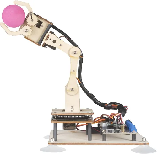 Vista 10 de Kit de Brazo Robótico Adeept de 5DOF Compatible con Arduino IDE, Brazo Robótico Programable DIY Codificación STEM Educativo de 5 Ejes, Kit Inicial