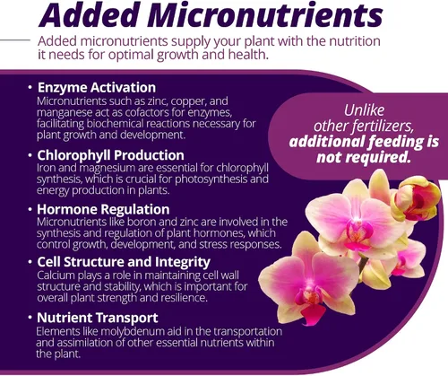 Vista 3 de Jack's Classic 3-9-6 Orchid Bloom Booster - Alimento líquido para plantas con micronutrientes, 8 onzas líquidas
