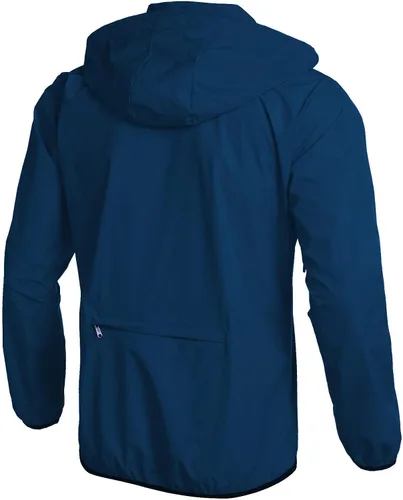 Vista 3 de COOFANDY Chaqueta impermeable unisex plegable, ligera, impermeable, con capucha, para correr, senderismo, ciclismo